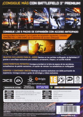 Battlefield 3 Premium Service Battlefield 3 Premium Service